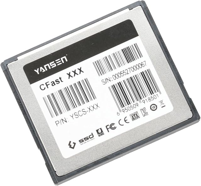 32GB Yansen CFast Memory Card 600X Speed Rating