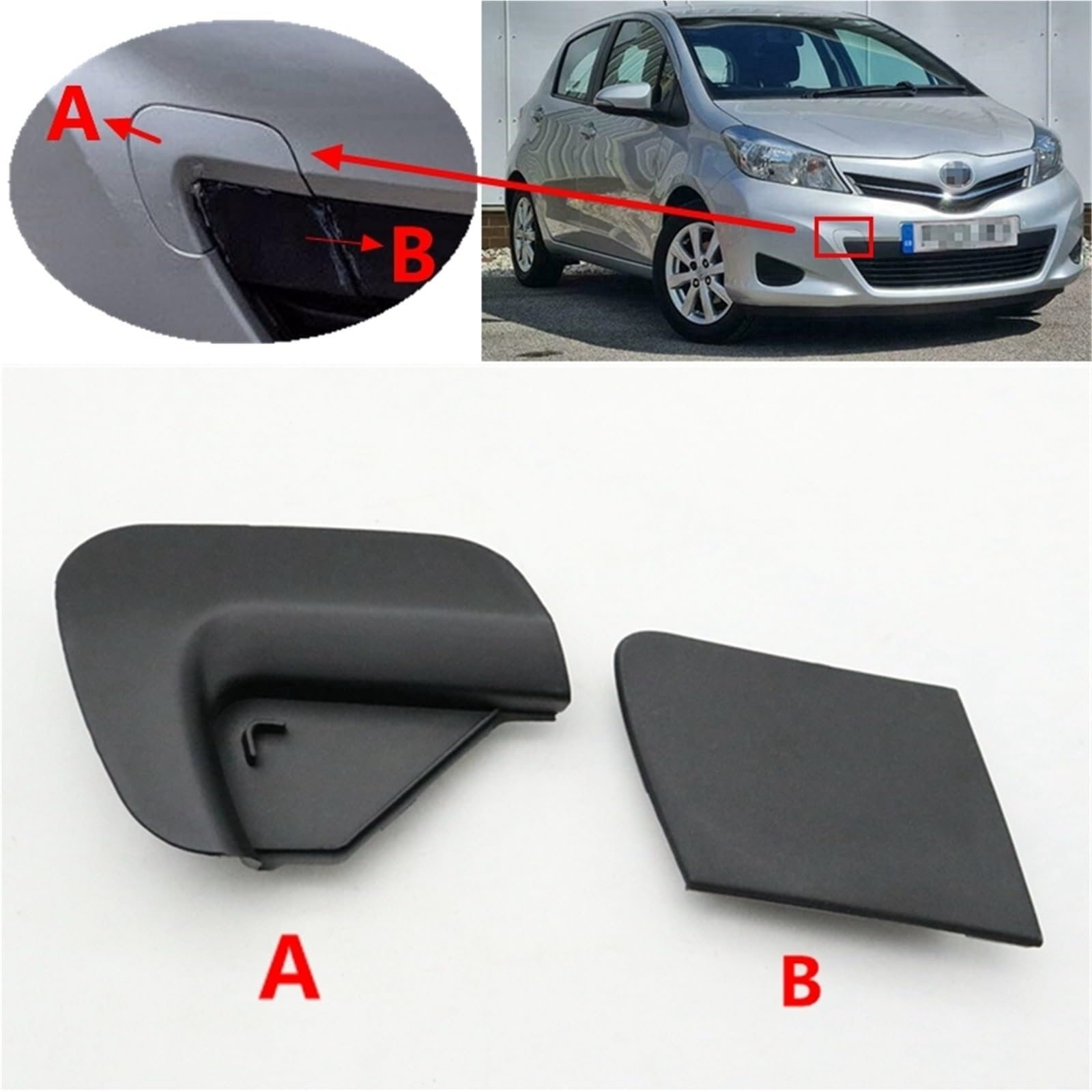 Akcesoria samochodowe Do Toyota Yaris LE 2012-2014