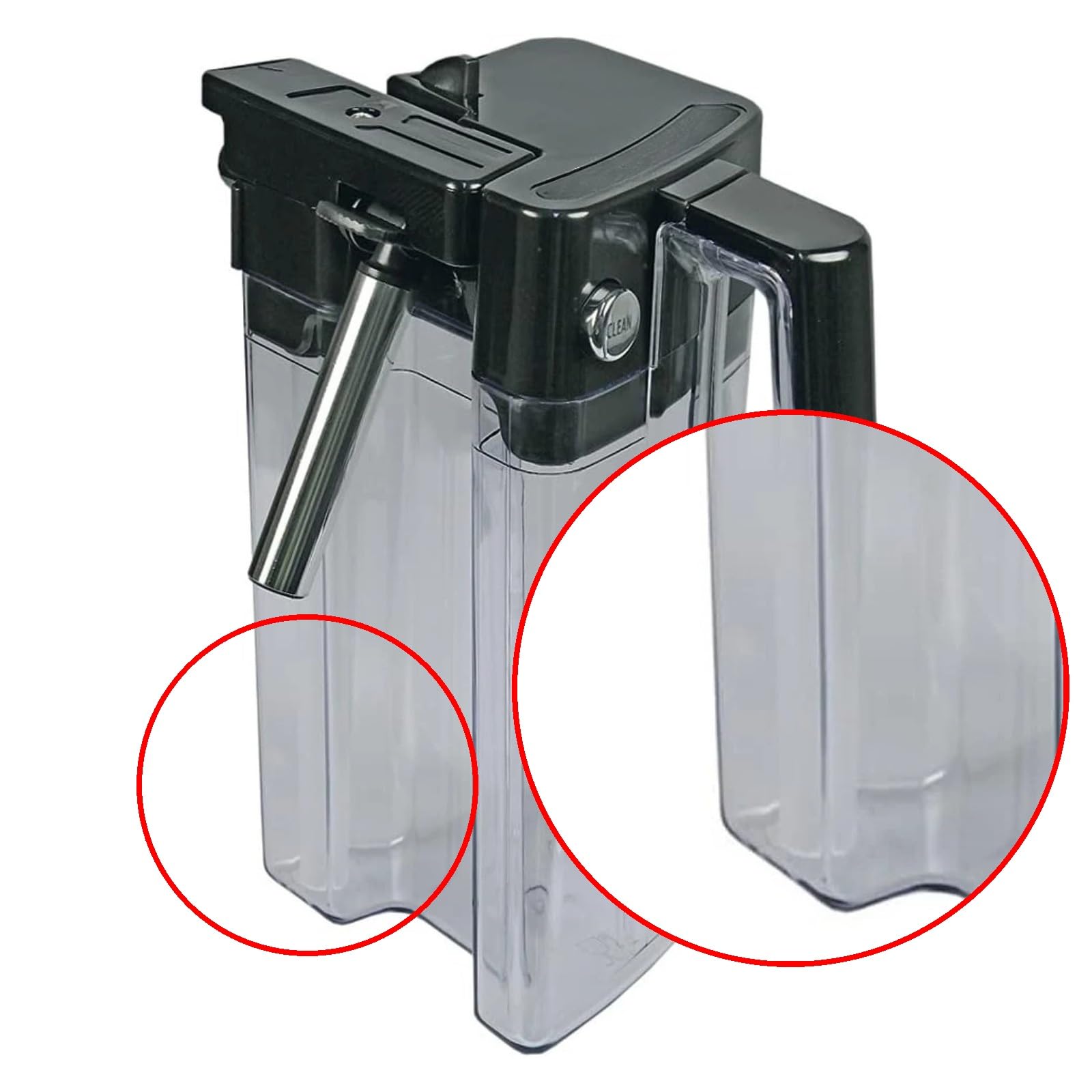 Latte Pitcher Frother Jug,Compatibile Con Delonghi ESAM 3500 3600