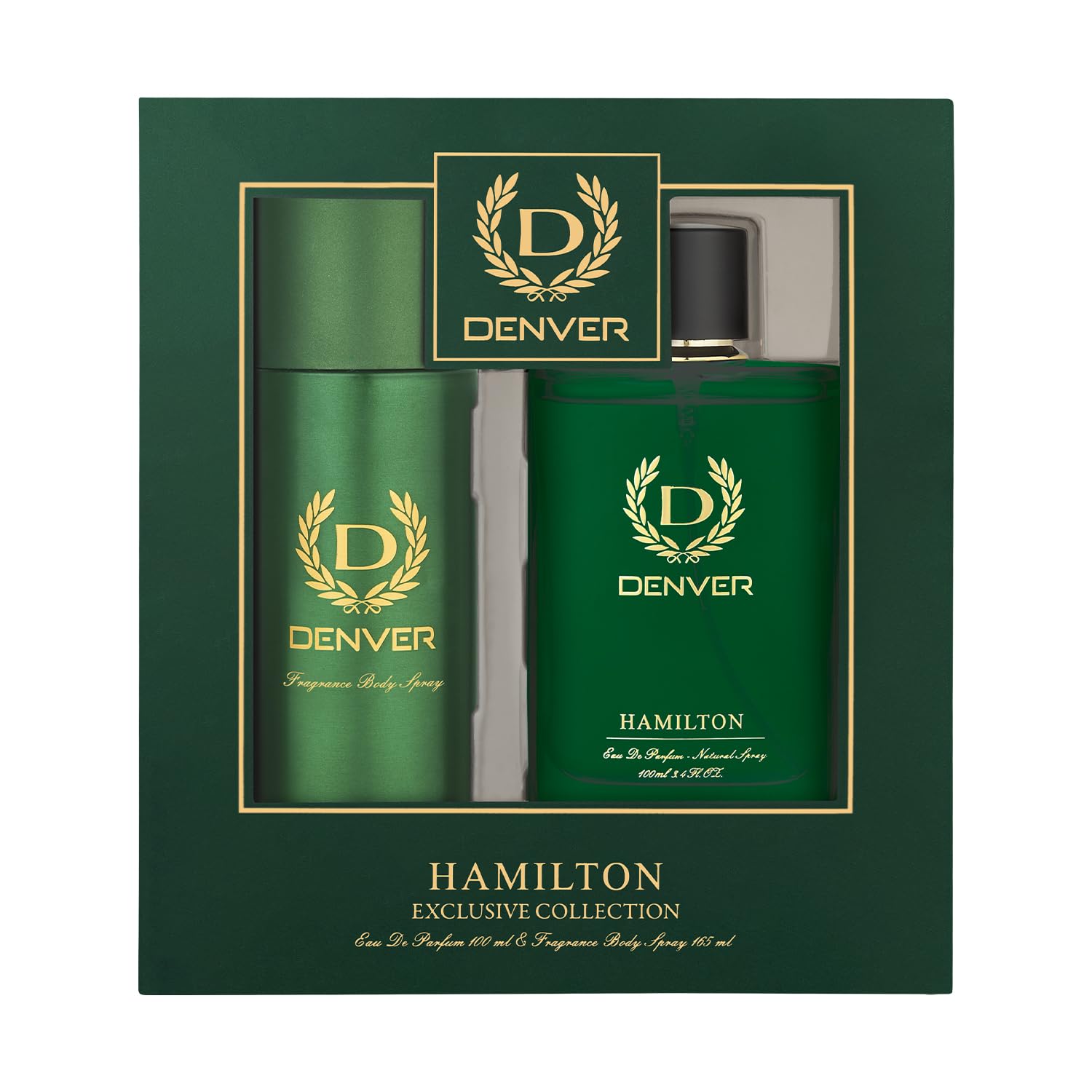 Hamilton Exclusive Collection Gift Pack For Men|Deodorant 150 ML + Perfume 100 ML