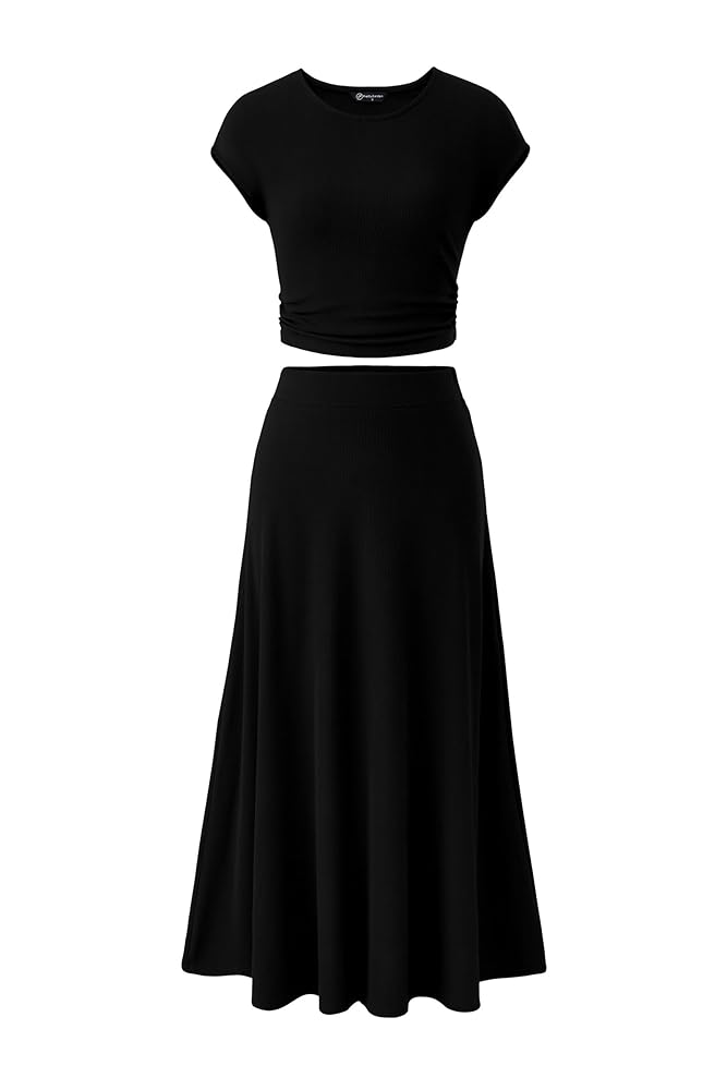 Amazon.com: PRETTYGARDEN Two Piece Skirt Set for Women 2025