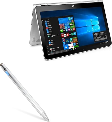 BoxWave - Lápiz óptico compatible con HP Pavilion x360 convertible 2 en 1 (15.6 pulgadas) (lápiz digital por BoxWave), AccuPoint Active Stylus,