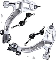 Vista 24 de Detroit Axle - 4 brazos de control traseros para Ford C-Max Focus Mazda 3 5 Volvo C30 C70 S40 V50, 4 brazos de control superior e inferior