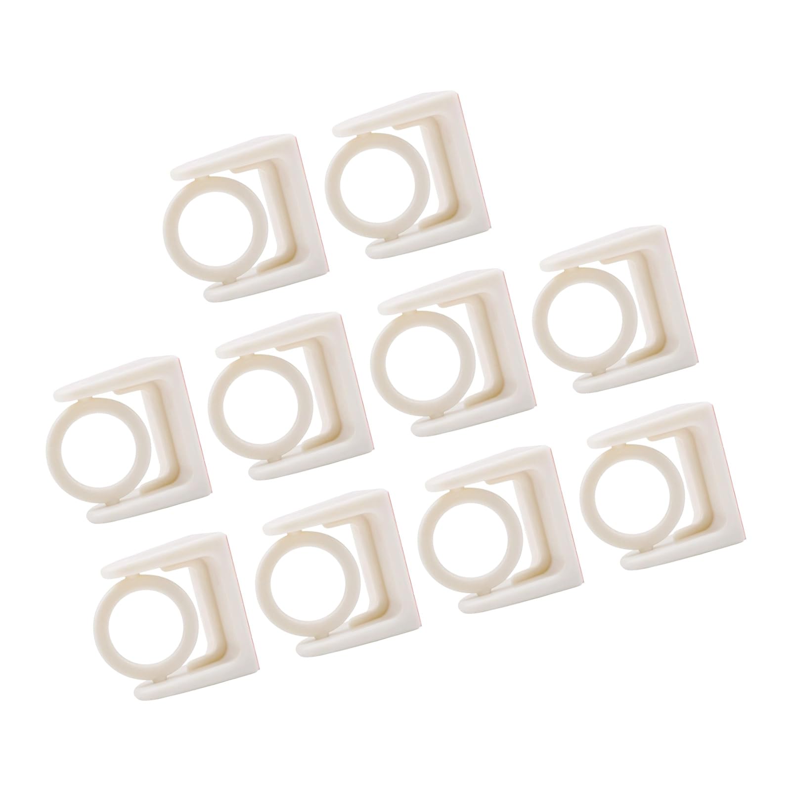 Zbiianxer Multicolor Multipurpose 360 Rotation Without Drills Hook Hangers Strong Adhesive Mounting Clip For Organizing Household Items Universals Rotating Wall Hook