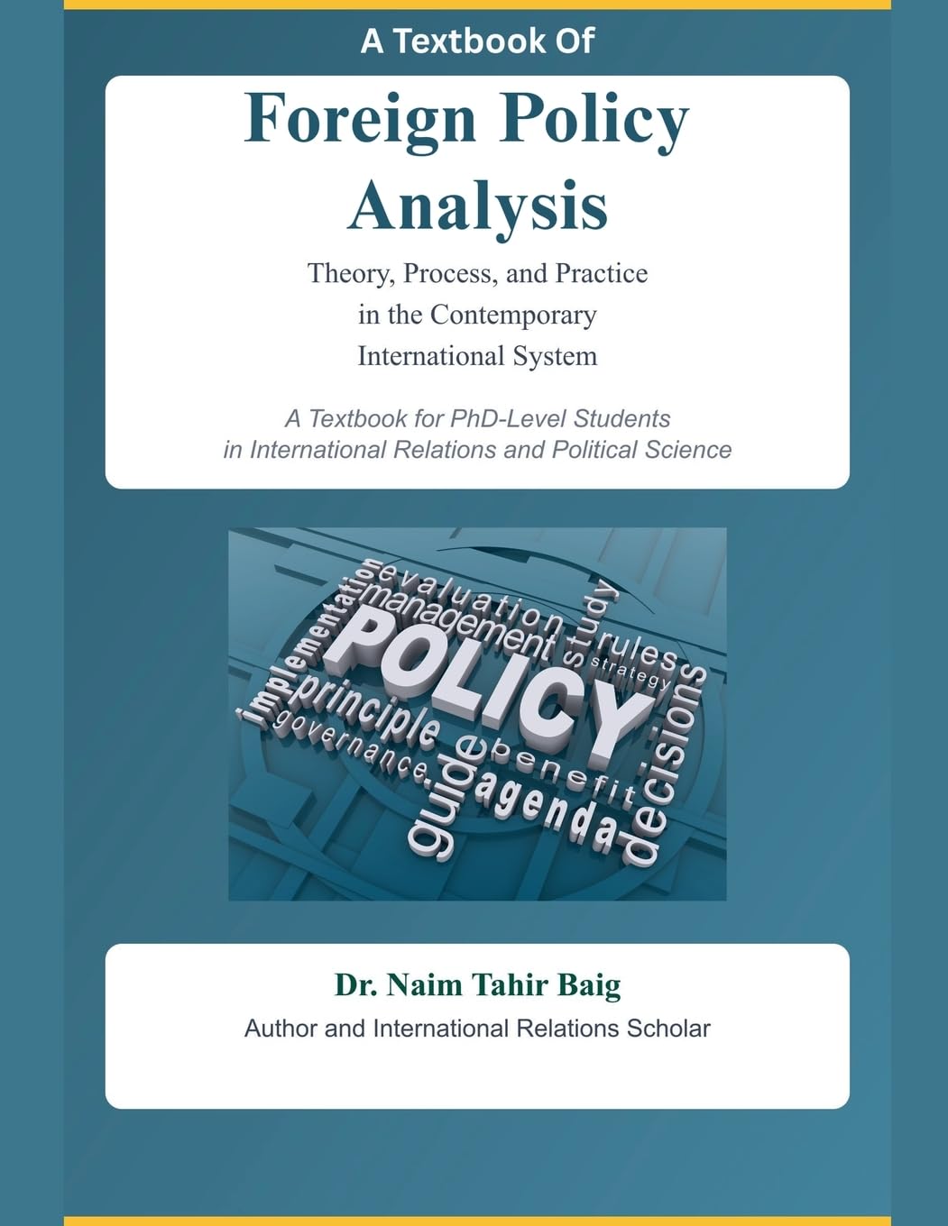 A Textbook Of Foreign Policy Analysis (1)