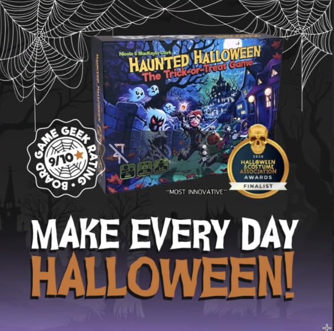 Haunted Halloween juego de mesa para 2-5 jugadores miniatura 6