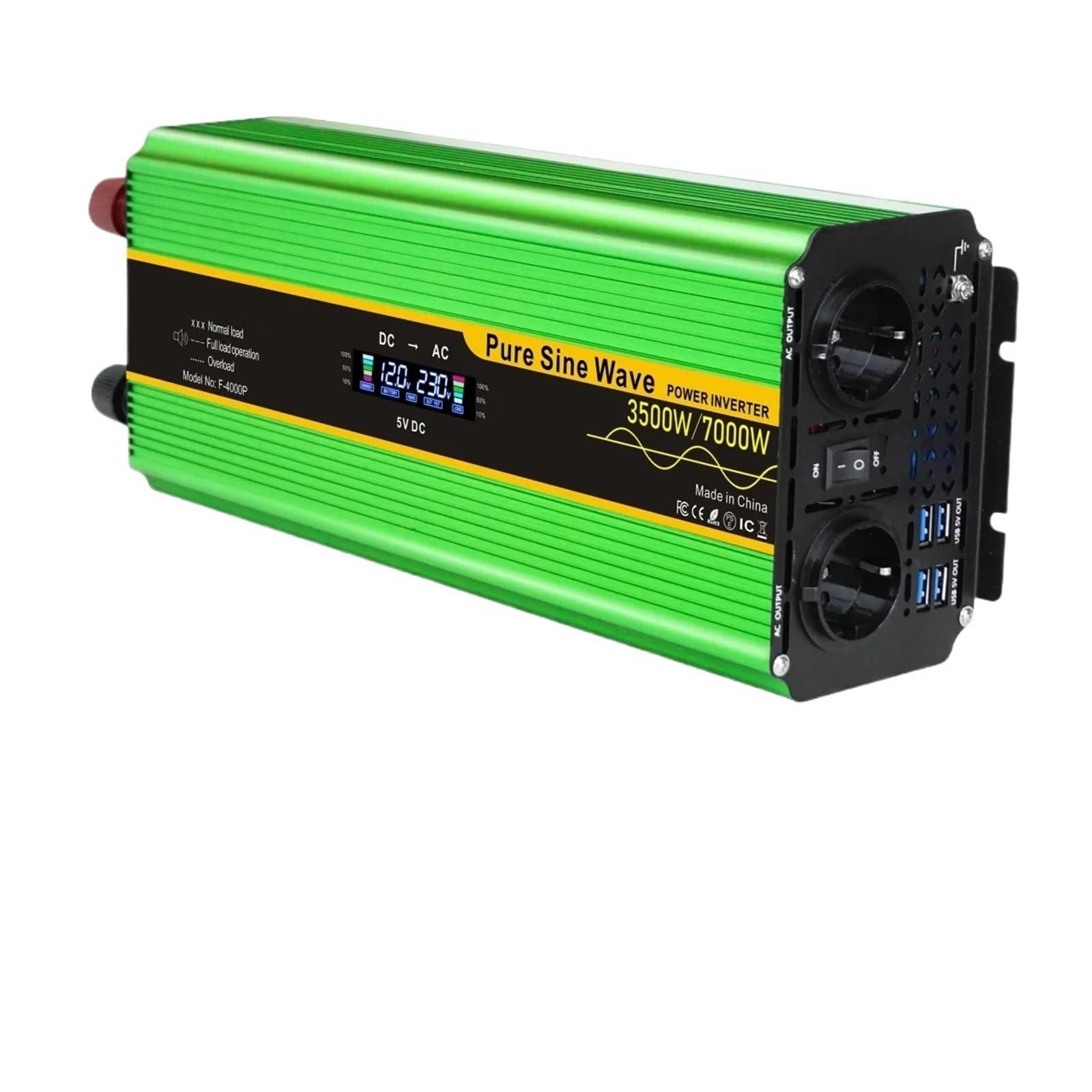 ByNGSDCC Pure Sine Wave Inverter 60Hz 4000W 6000W 8000W Car For Camping Solar Power Converter