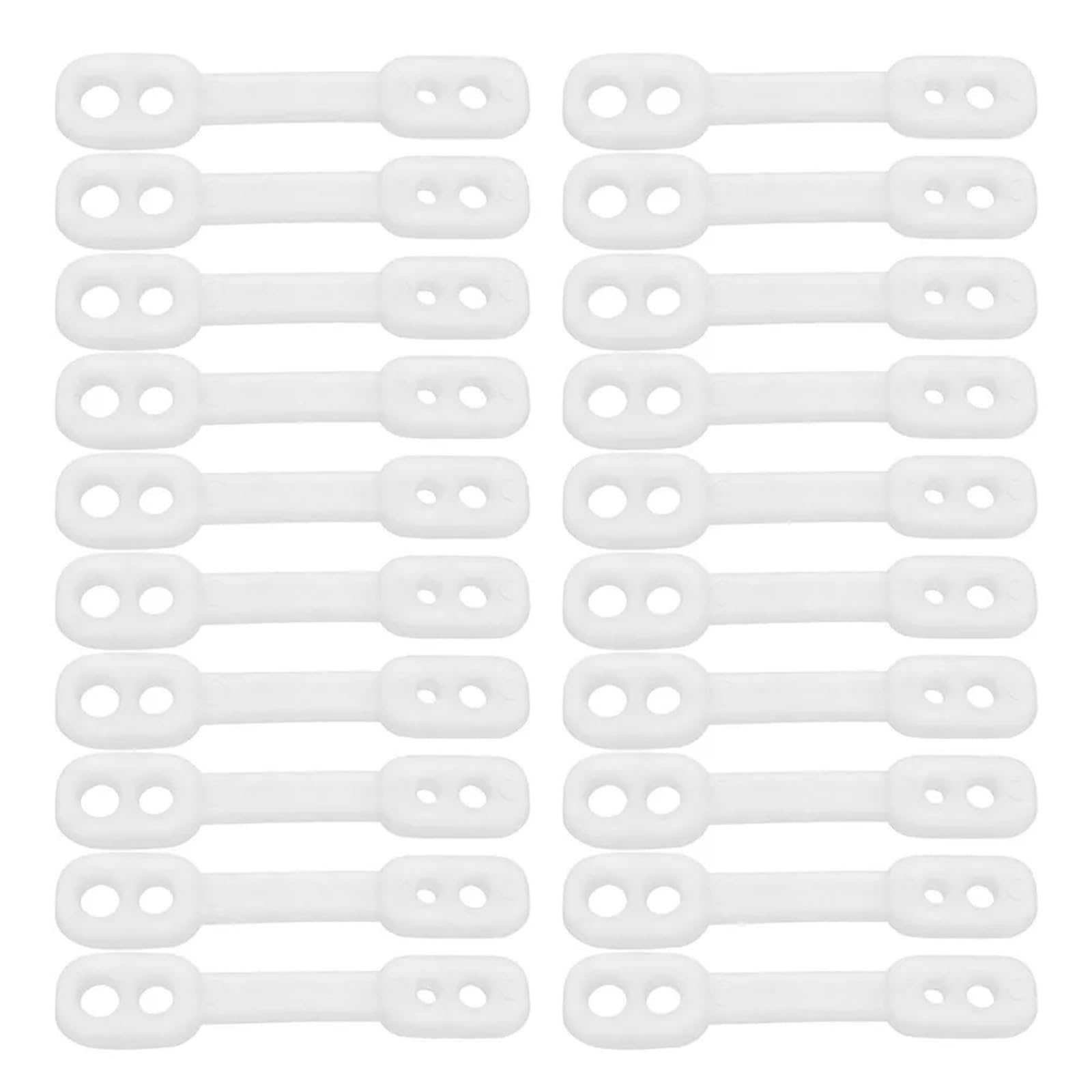 Clothes Hanger Connector Hooks 50Pcs Silicone Windproof Buckles Clothes Hanger Grips Non-Slip Fixing Fastener Lightweight Portable Household Hanging for Wardrobe Storage