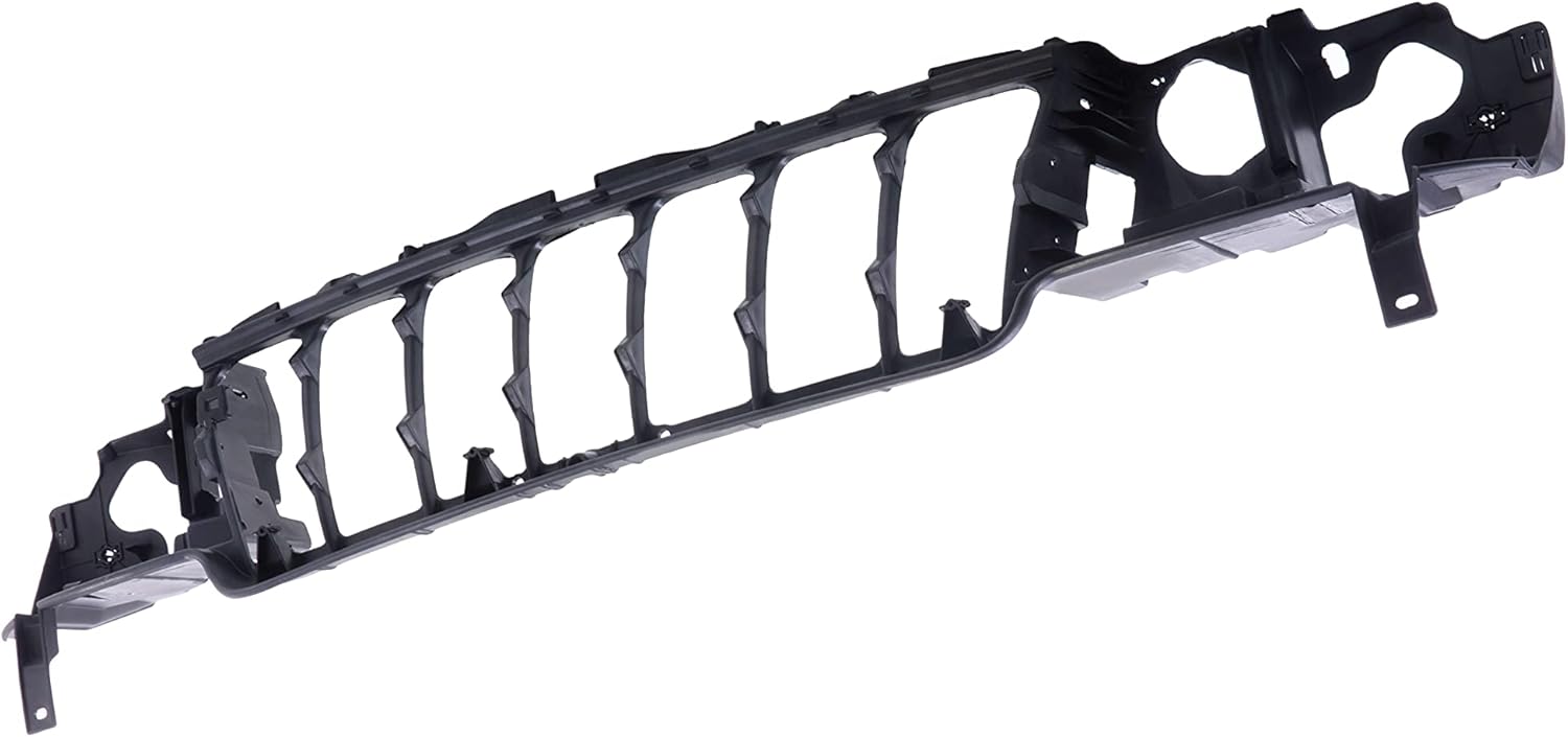 Replacement Parts Front Header Panel Grille Grill Opening Nose Panel Headlamp Headlight Mounting Panel Compatible With Jeep Grand Cherokee 1999 2000 2001 2002 2003