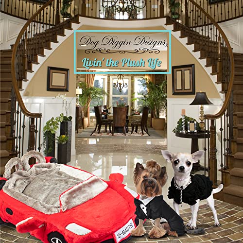 Dog Diggin Designs Parody Cloud 9 Bed Collection | Soft, Stylish, Comfortable, Eye-Catching Design | Machine Washable Removable Cover For Easy Cleaning #TOP3