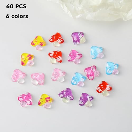 Miniatura 6 de 50 dijes de uñas de caramelo 3D Kawaii, mini diamantes de imitación de uñas de caramelo, gemas de resina con brillantina, arte de uñas, joyería de