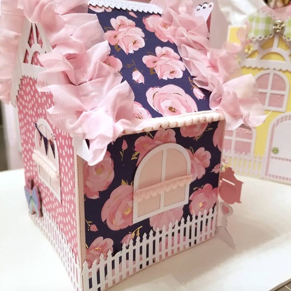 KSCRAFT 3D Big House - Troqueles de corte de metal para hacer álbumes de recortes, tarjetas, suministros de decoración divertidos para niños