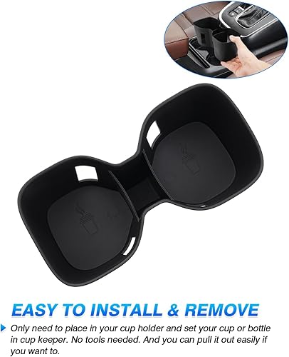 Miniatura 7 de Autorder Soporte para taza de consola central para Honda CR-V CRV CRV 2023-2026 Accesorios Portavasos de agua