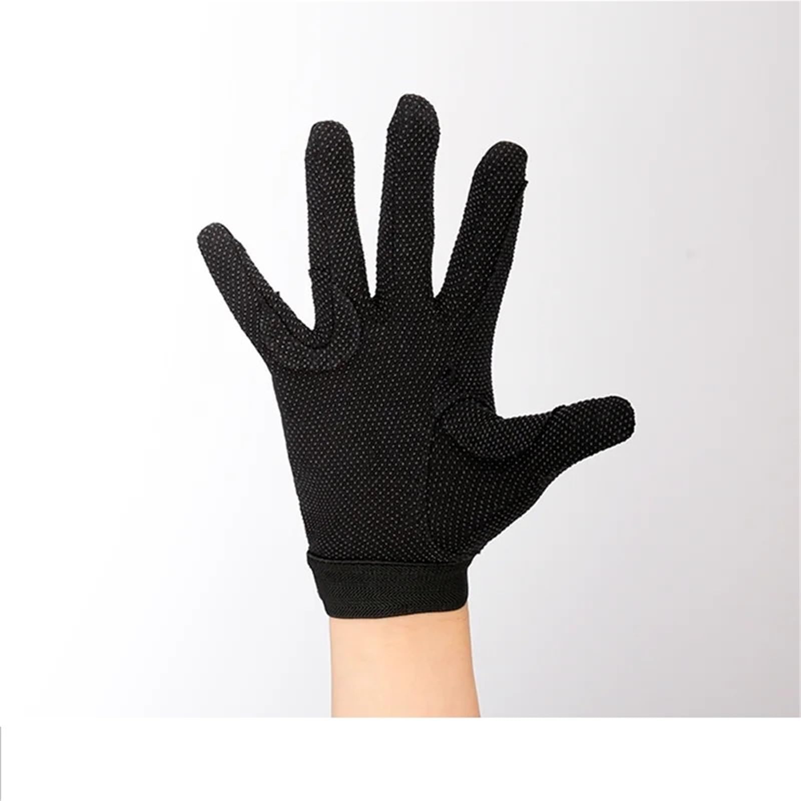 Guanti da Equitazione Guanti da Equitazione Guanti Traspiranti Antiscivolo Guanti da Ciclismo Guanti da Cavaliere Attrezzatura per L'Equitazione(White,XL)