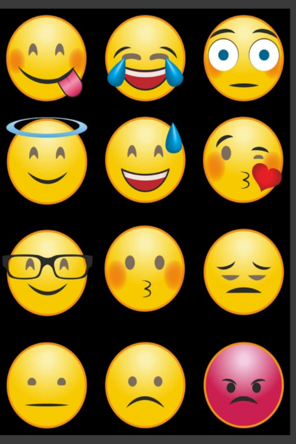 Emoji Note Pad: Back to school with an Emoji Note Book. 9 x 6 inches 75 pages