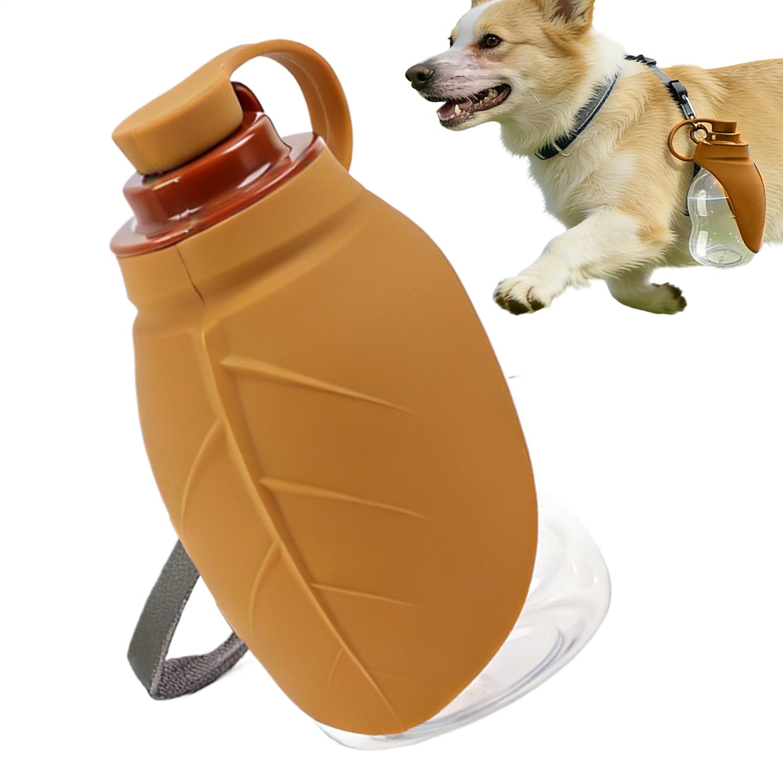Botella de viaje para perros ideal para excursiones al aire libre y jaulas