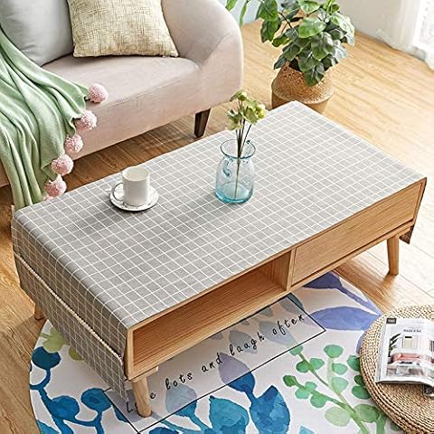 Mantel Jstoo para mesa de centro rectangular con mueble de salón Cover