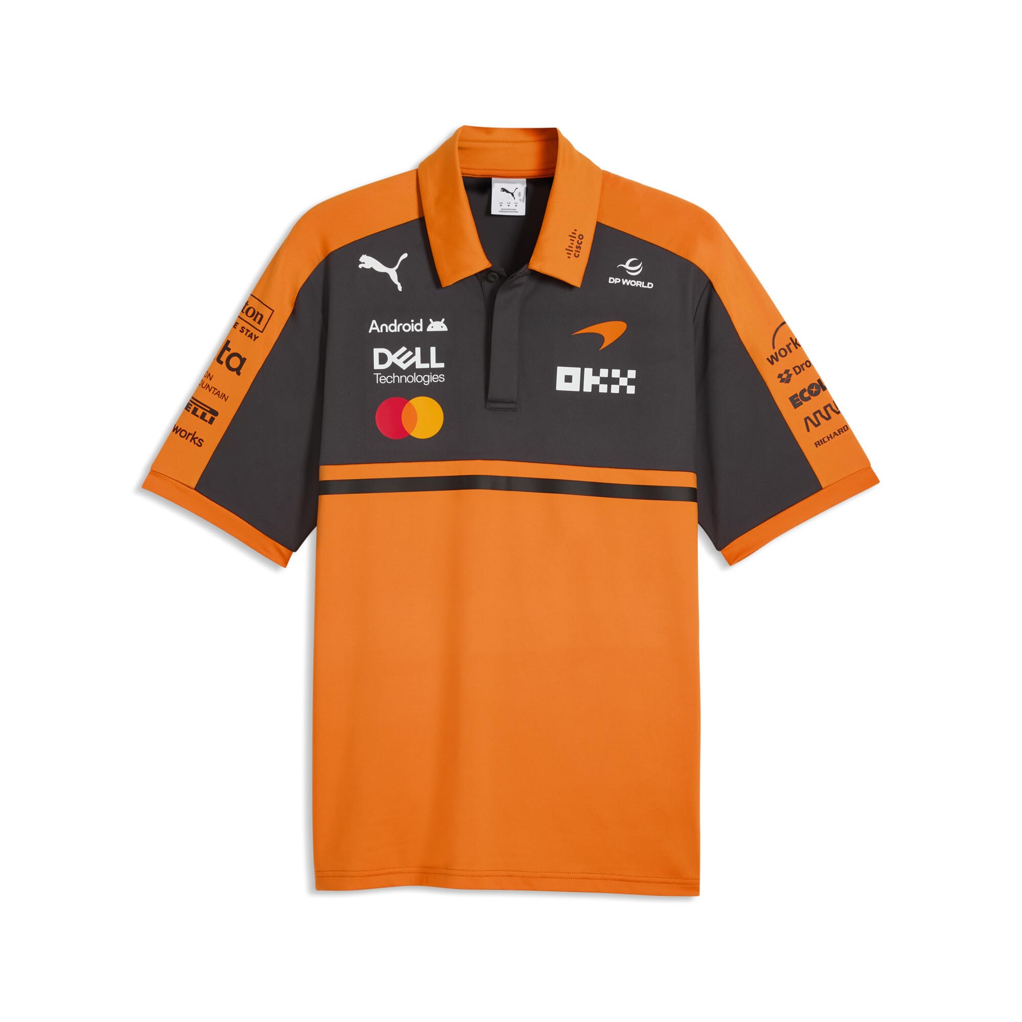 PUMA McLaren F1 2026 Polo Team Uomo - Arancione