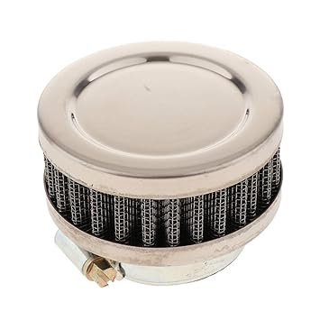 MAXBELL Warm White Air Filter Turbo Vent Crankcase Breather for Pocket Bike,Scooter