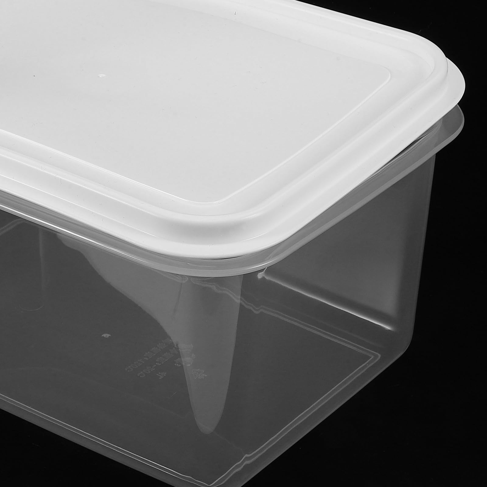 Teigwanne mit Deckel für Brotteig 4l Kunststoff Gärbox Platzsparend und Sicher für Kühlschrank und Küchenarbeitsplatte