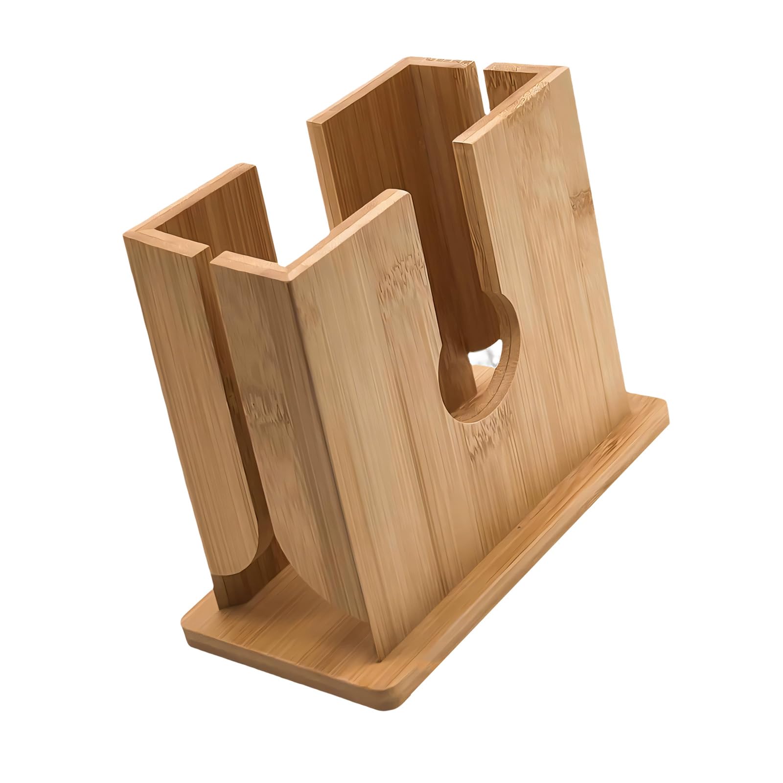 MIDOKSTUA Multipurpose Slicer Practical Holder for Bagels Muffins Breakfast Preparation Wooden Bagel Cutter Bread Slicing Guide Safe Cutting Tool Kitchen Baking Tool Multipurpose Bread Sturdy