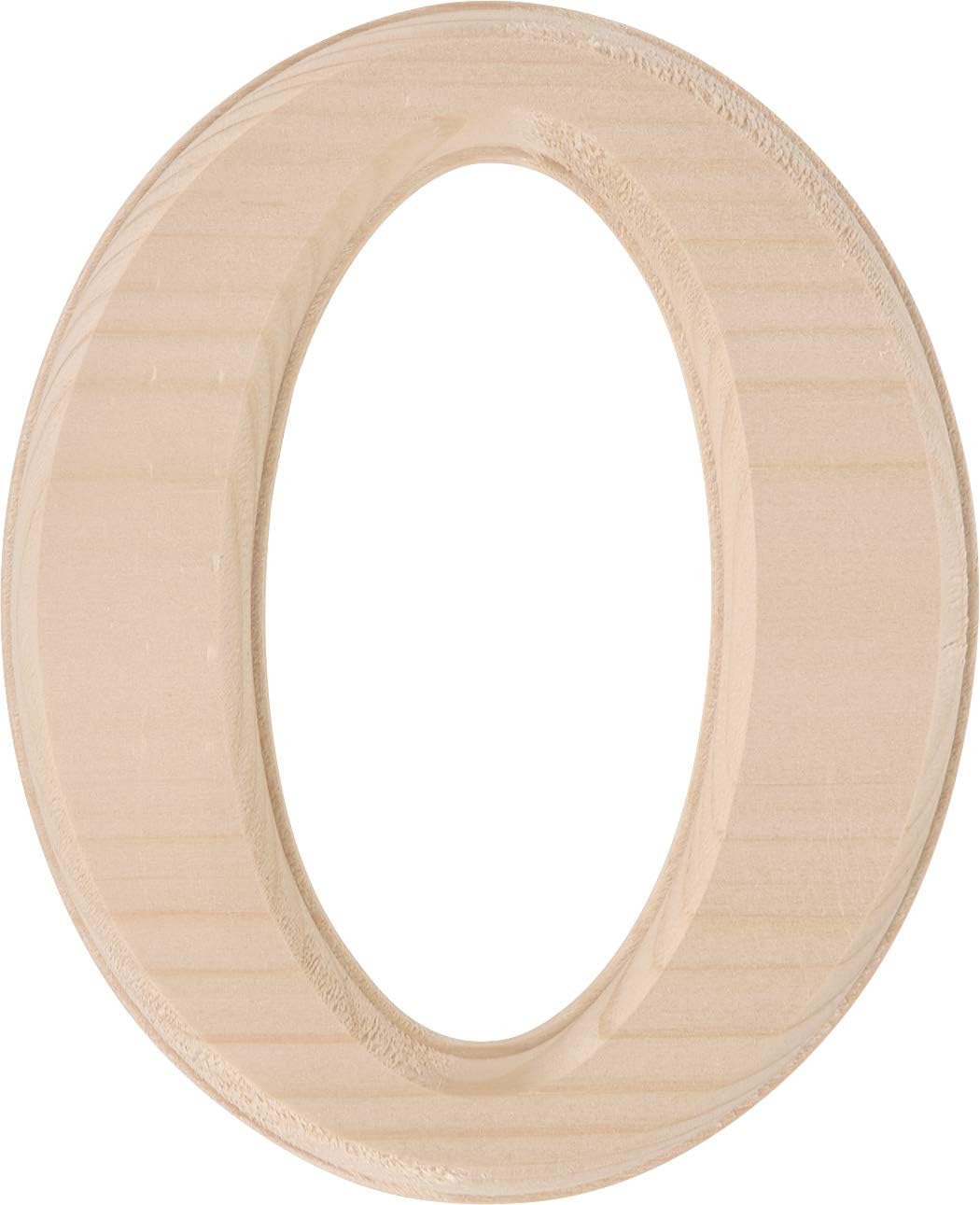 Hillman 847321 Pine House Number 0, 6.5-Inch Wood
