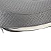 Donut Pillow for Tailbone Pain, Ergonomic Ring Design Orthopedic Donut Cushion for Office and Home, Memory Foam Soft Breathable Seat Pillow Pad for Women Men Pregnant, Hemorrhoid Pillows for(Grey)