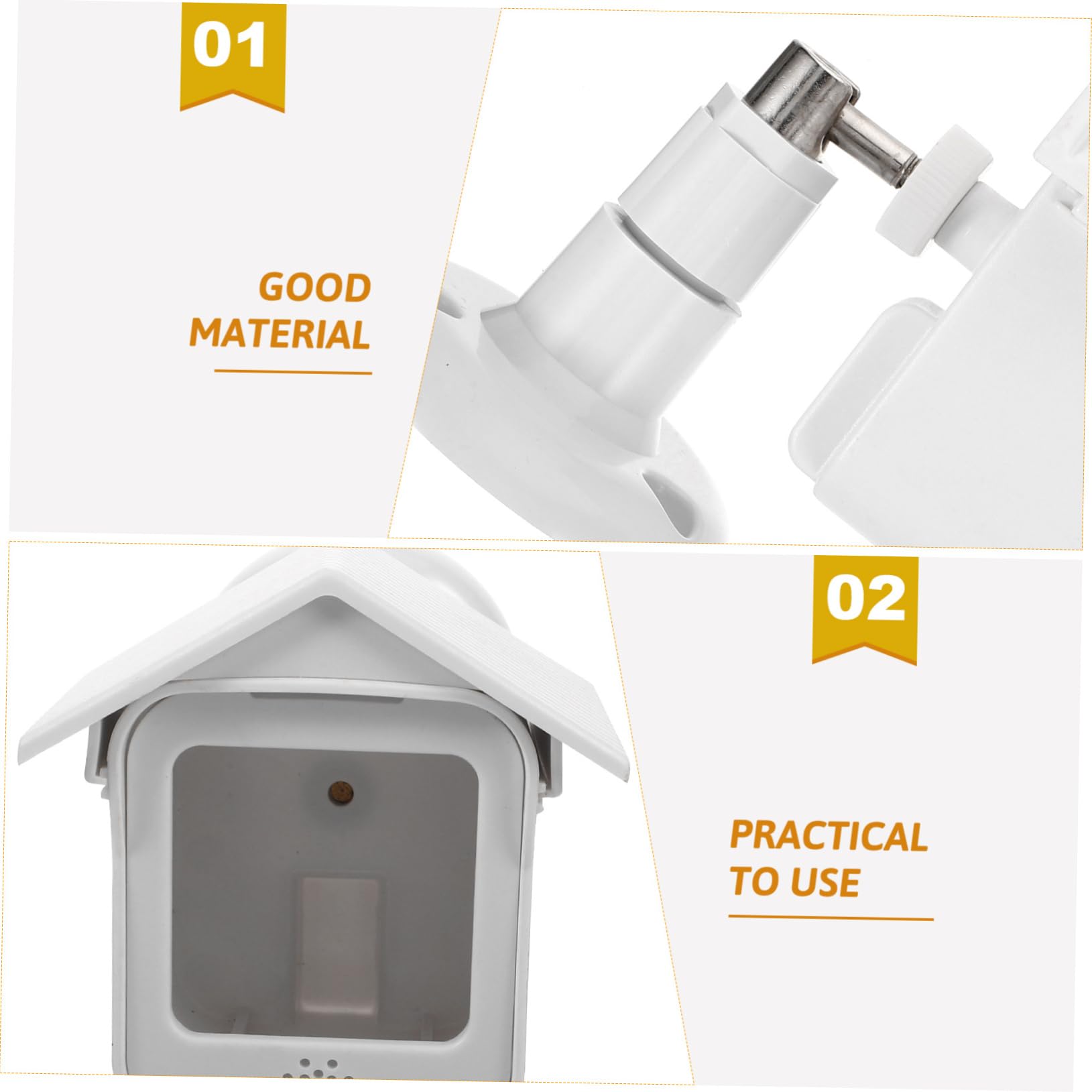 2x Housses Silicone étanches Pour Wyze Cam V3 – Protection Extérieure