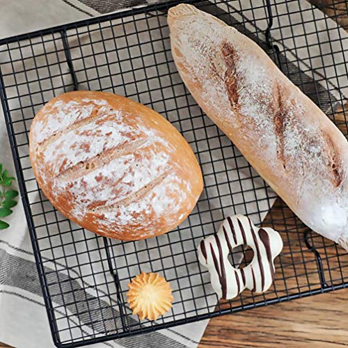 Rack de resfriamento antiaderente Hemoton para biscoitos para assar assadeira doméstica e utensílios