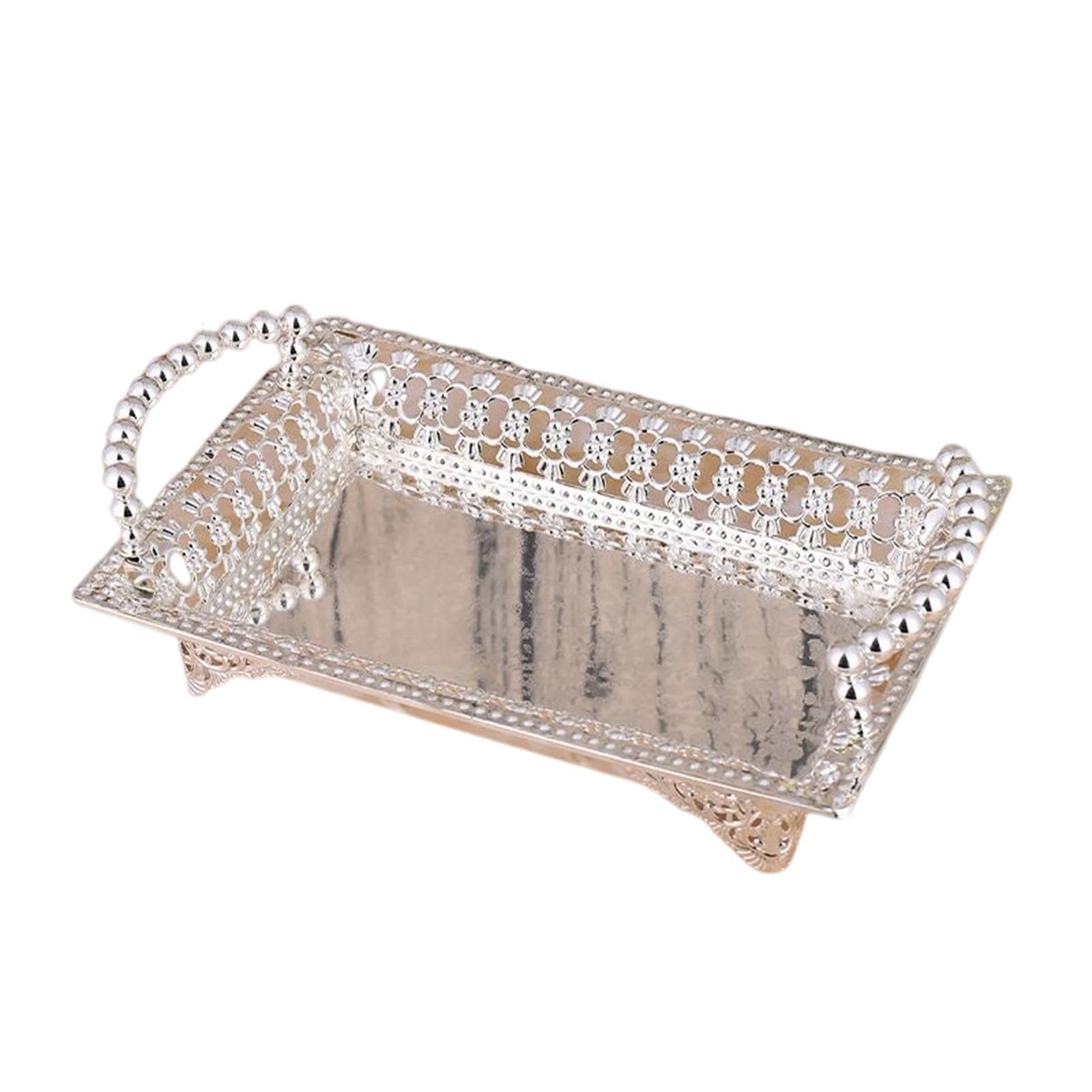 PIXZCSA Unique Serving Tray Decorative Fruit Snack Plates Elevating Dining Room Experience Dining Room Table As Centerpiece. Serving Dishes Jewelry Box