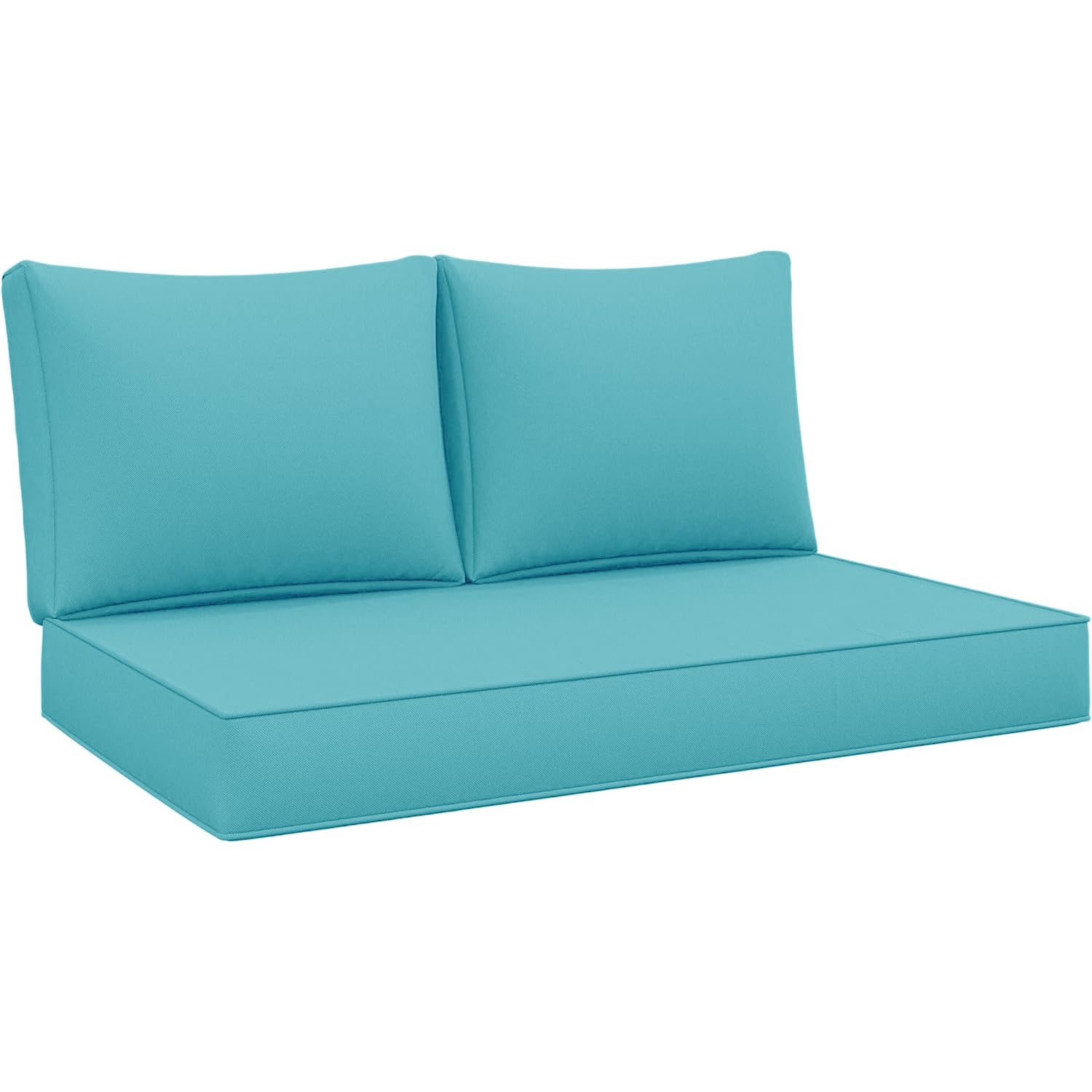 Cojín para banco de jardín de 120x60 cm acolchado elegante n.º 18