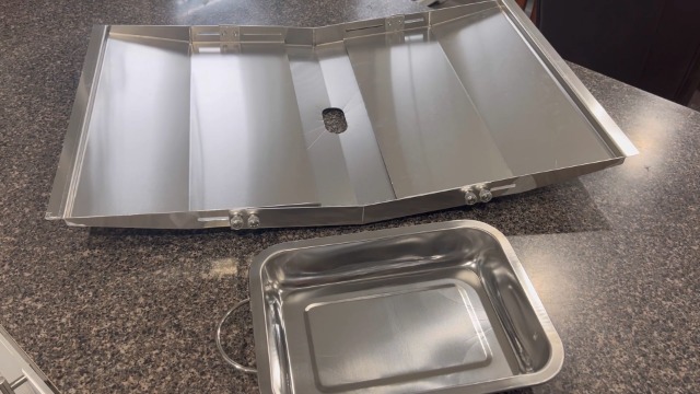 Caja De Especias De Acero Inoxidable DGJMuu – 6 Recipientes De 600ml – Organizador Para Barbacoa, Cocina O Restaurante (Apto Para Alimentos)