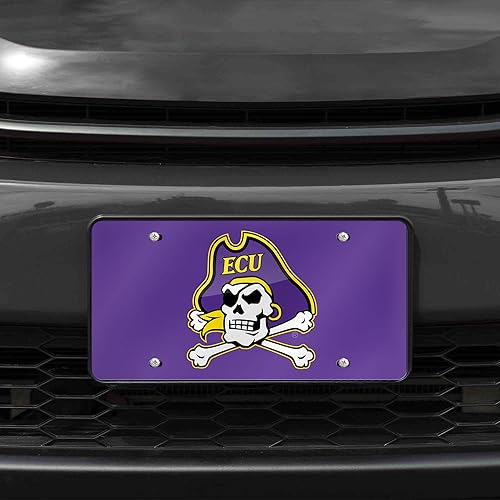 Miniatura 1056 de Rico Industries Placa de matrícula de metal con incrustaciones láser de Florida Gators de la NCAA plateado,Alternativo,Negro -,Negro/Plata,Azul,azul