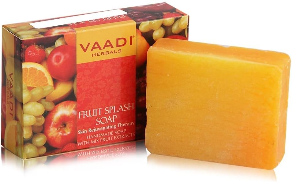 Vaadi Herbals Fruit Splash Soap Mix Fruit 6x75g