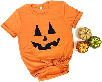 Halloween Shirt. Pumpkin Jack O Lantern Tshirt