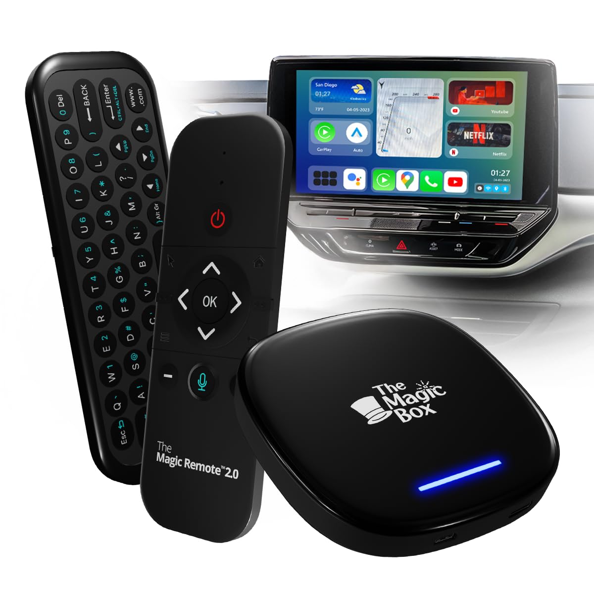 The Magic Box 2.0 and Magic Remote 2.0 devices