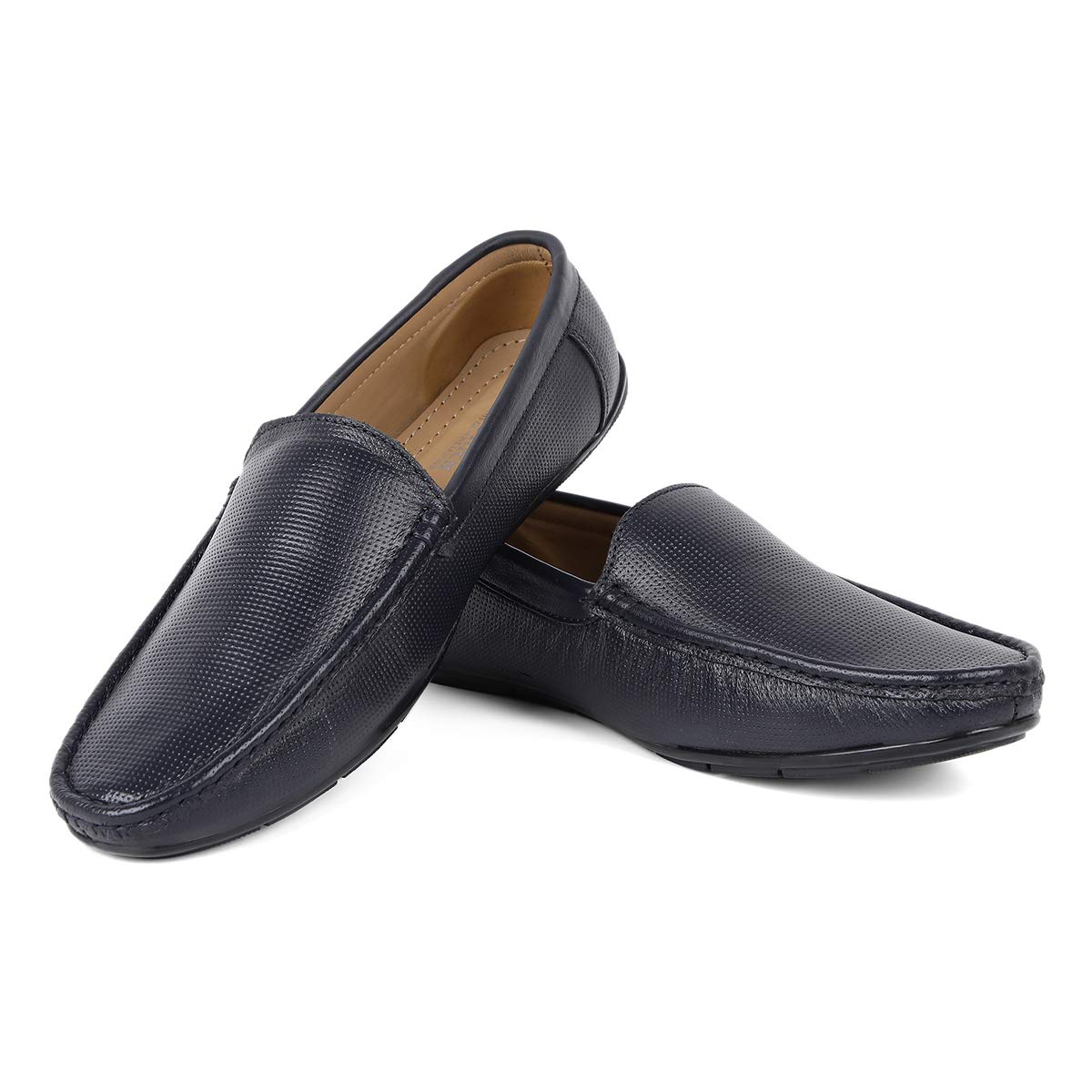 LOUIS STITCH Oxford Blue Genuine Leather Moccasins Loafers For Men - 8 Uk (B08Q3RL33T) Amazon Price History, Amazon Price Tracker
