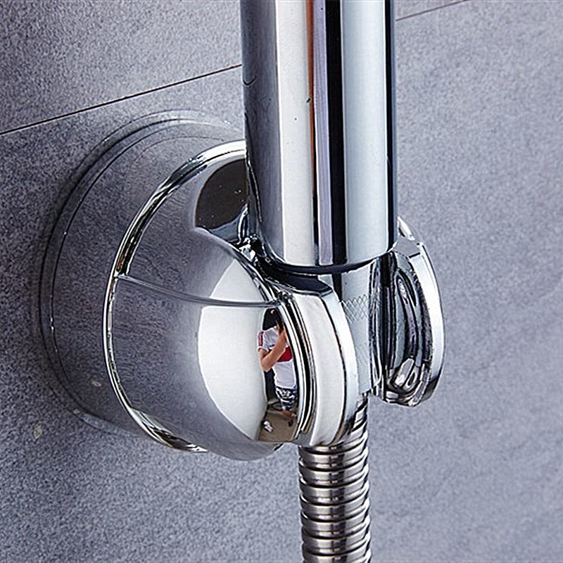 Soporte de ducha con ventosa ZHCHAO extraíble para montaje en pared de baño sin taladro 4