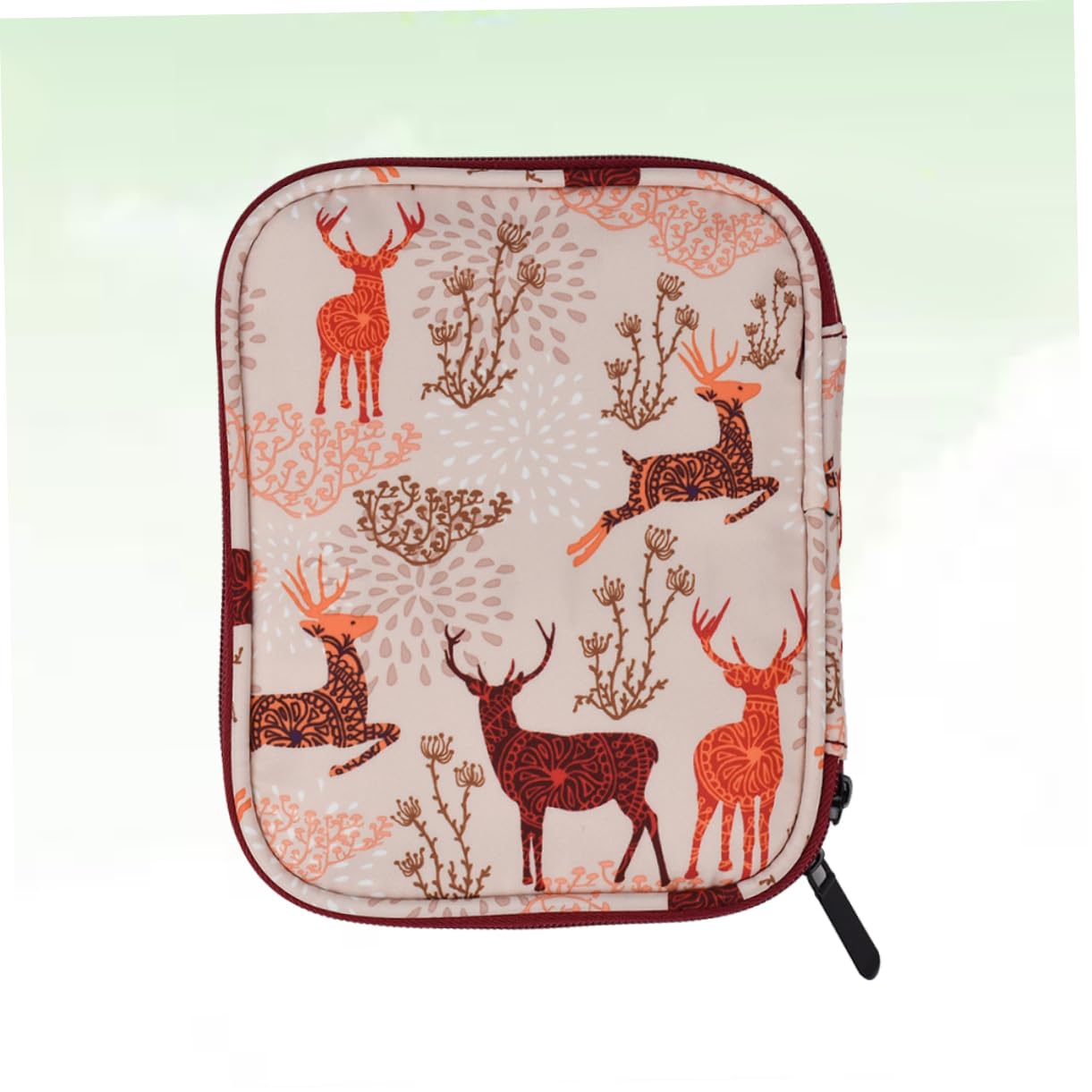 SEWACC 3stücke Stricktasche Aus Hochwertigem Aufbewahrung Für Häkelnadeln Und Zubehör Praktischer Organizer Für Handarbeiten Für Reisen Und Kreative Projekte Mit Floralem Druck