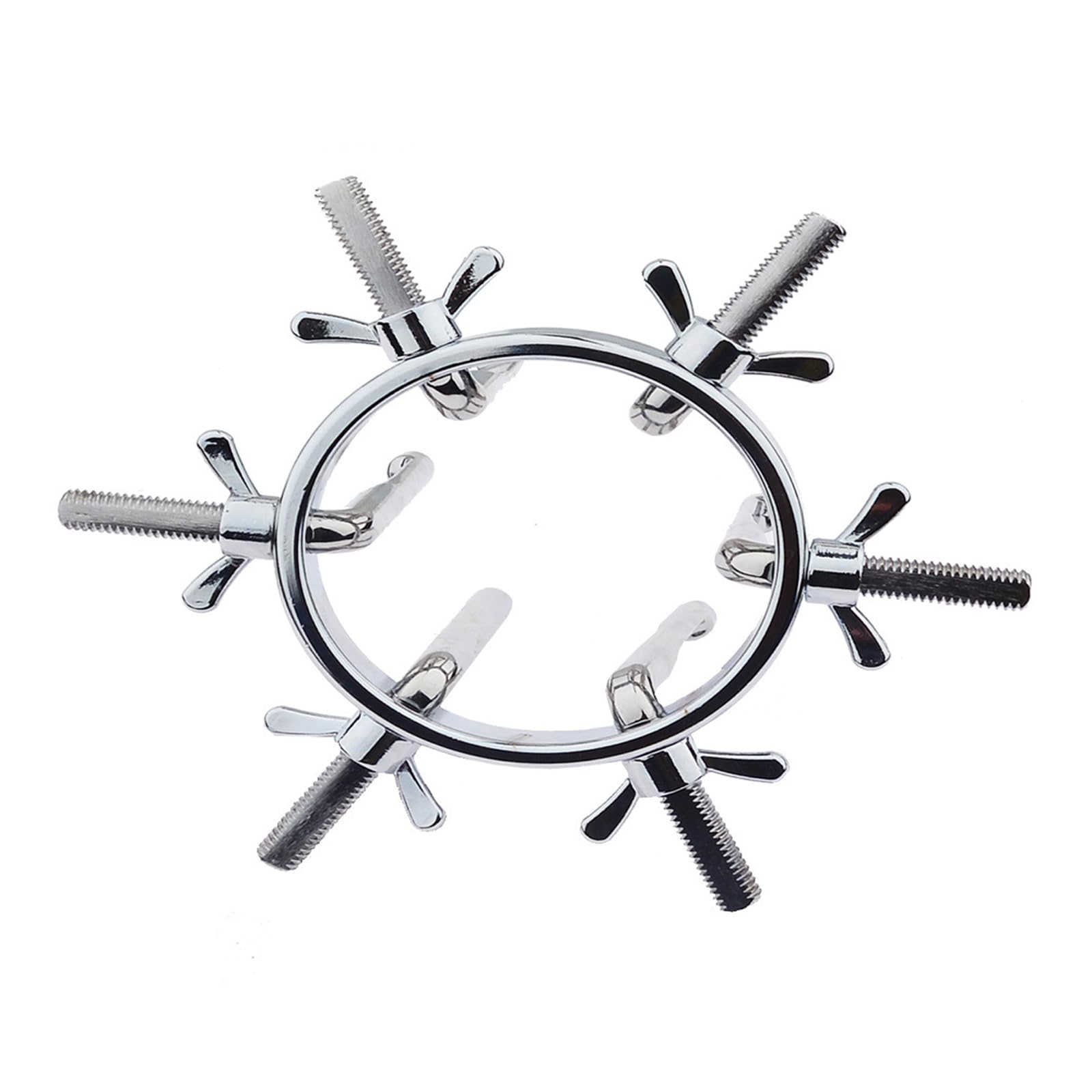 Expansor anal vaginal de metal, dilatador anal ajustable espéculo, dilatación anal plugs para fisting juguete sexual para hombres y mujeres, juguetes anales para parejas (A)