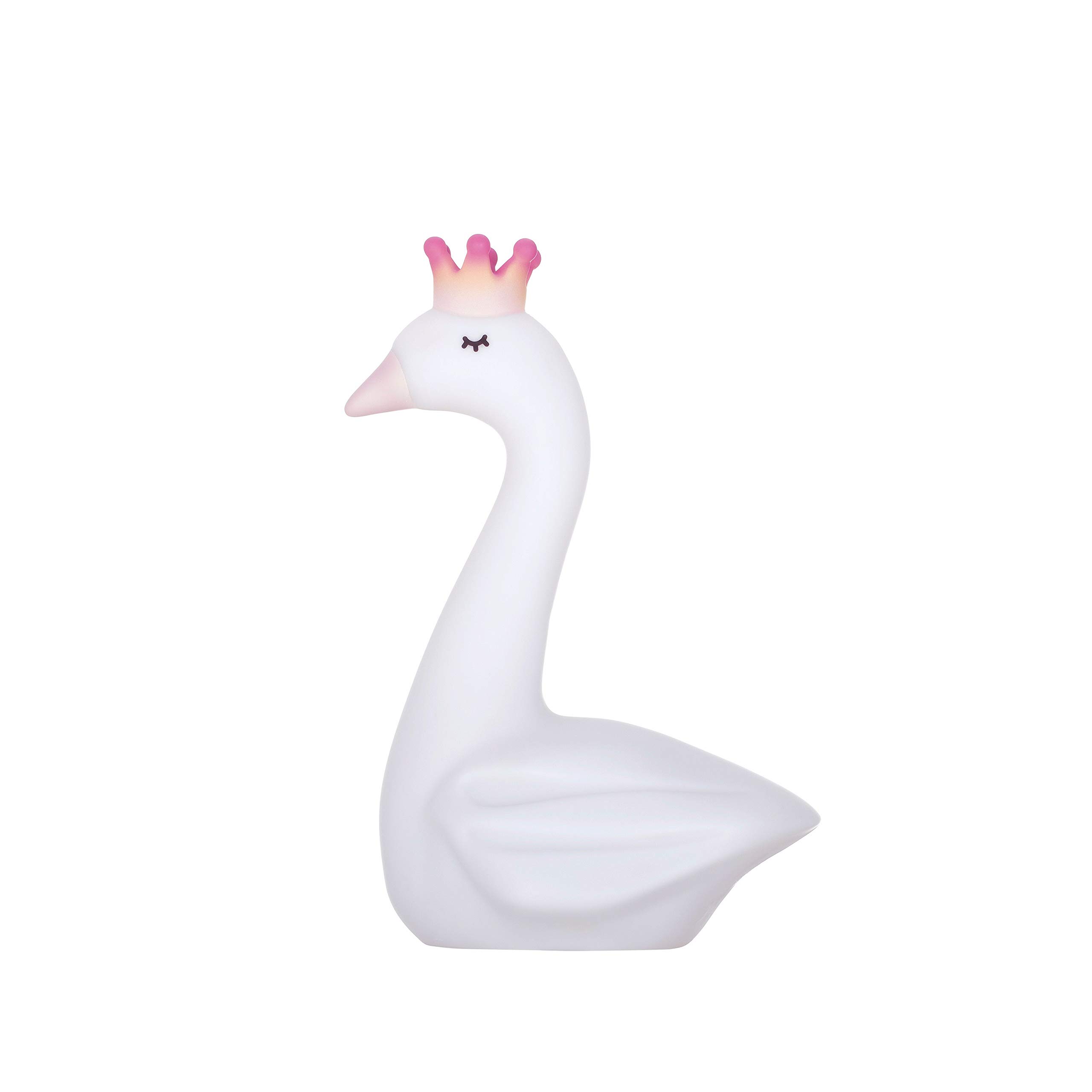 [D]Hink White/Light Dhink Swan Touch Lamp Rechargeable With Timer Function And Dimmer- Multi Color And