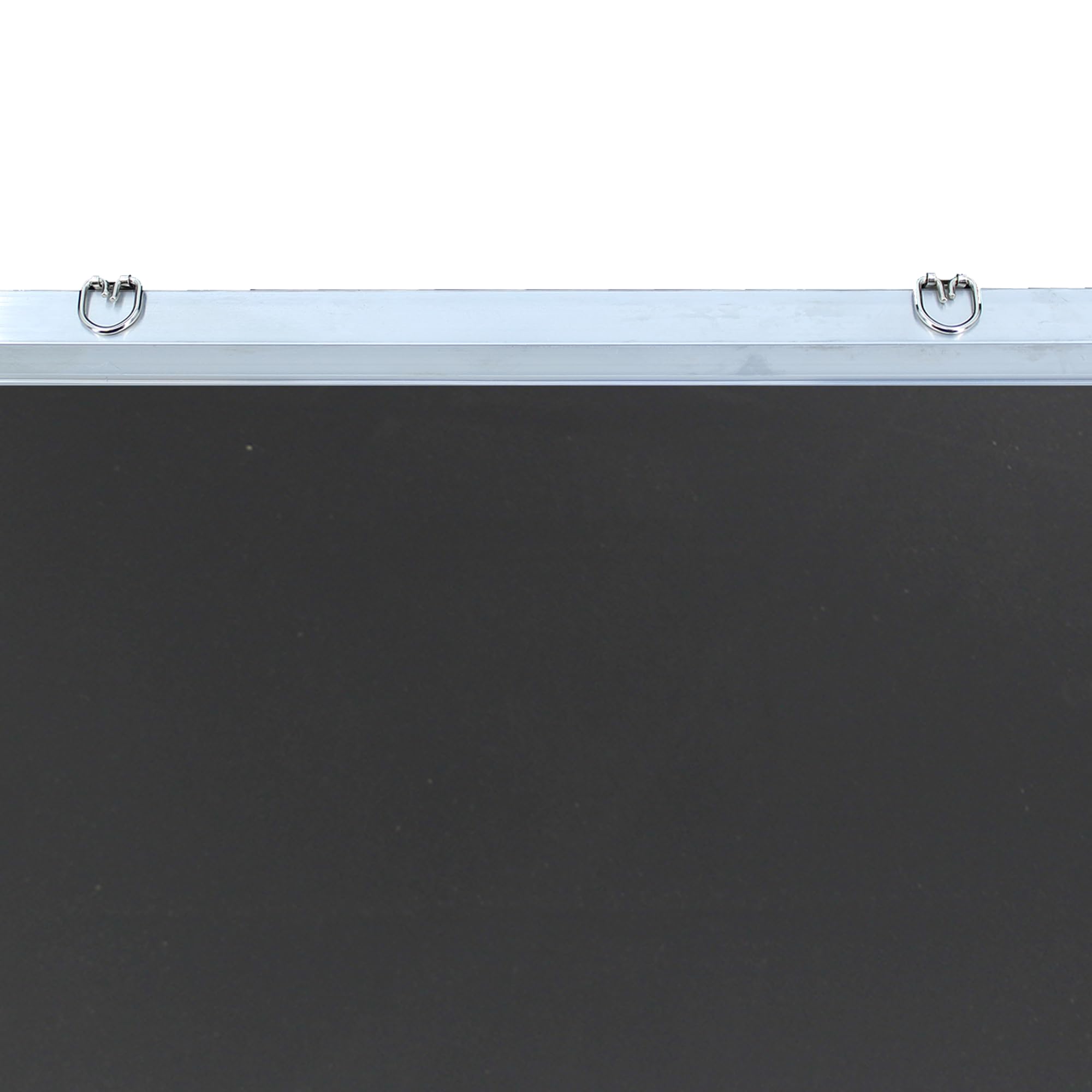 Tablica do pisania kredą z aluminiową ramą, 61 x 36 cm, tablica łupkowa