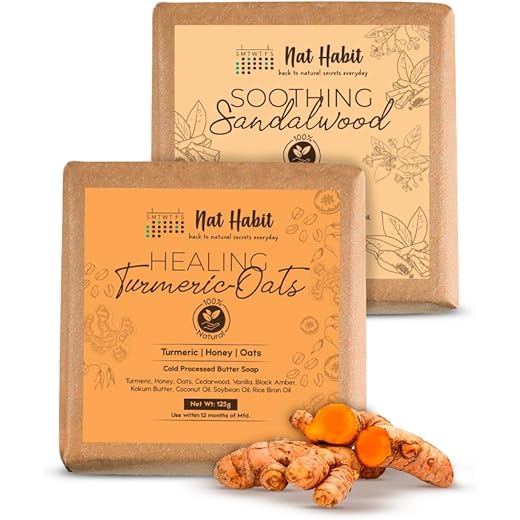 Nat Habit Sandalwood De-Tan Soap 125g