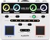 AVE-100 Multi-Effect Vocal Processor - Triple Intelligent Loop Cancellation, OTG Audio Interface for Singers, Podcasters, Live Streaming & Home Studio
