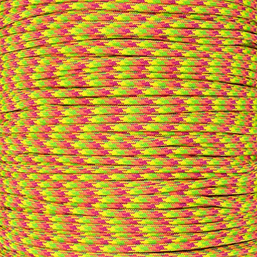 Paracord Planet 250 Foot Spools of 550 Type III 7 Strand Paracord (Starburst 250 Foot Spool)