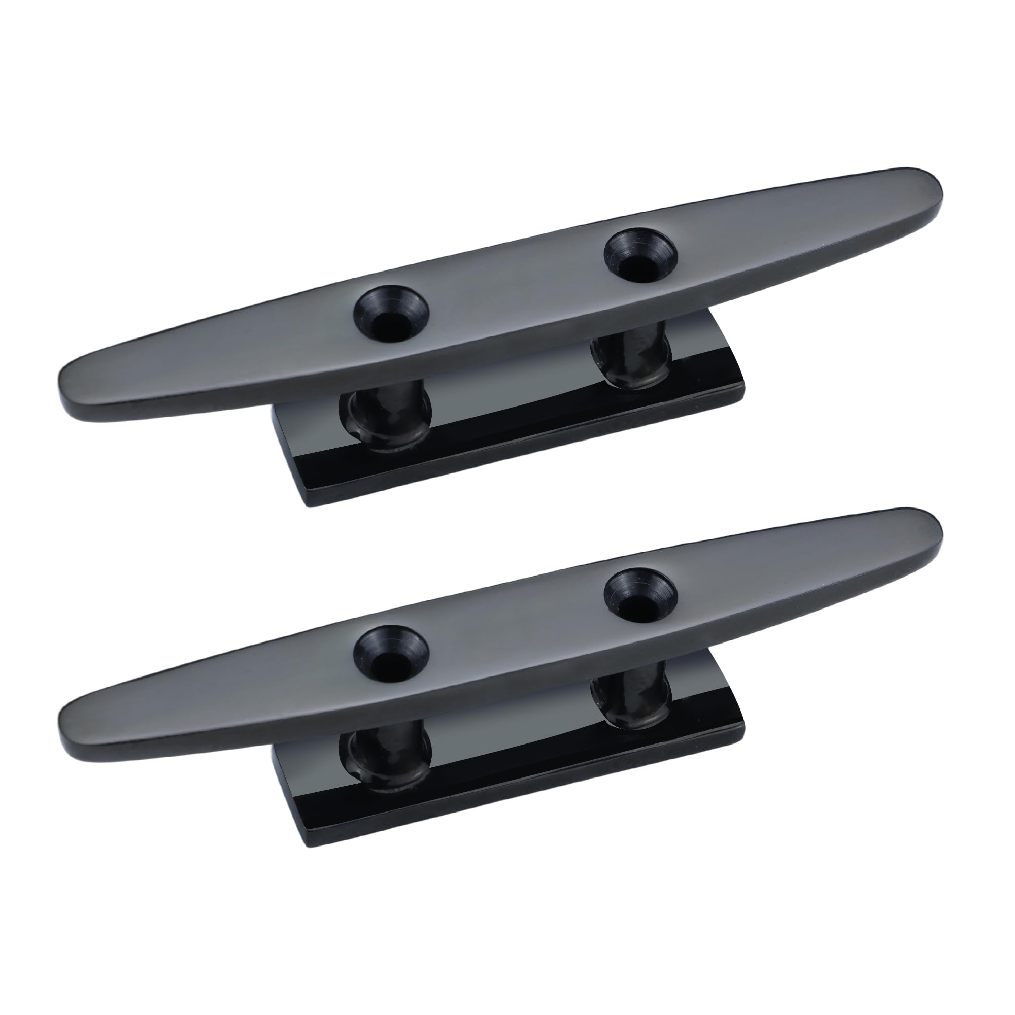 Boat Cleat Open Base Boat Cleat 4/5/6/8 inch Dock Cleat 316 Stainless Steel Boat Marine Grade, Rope Cleat for Boat Docks Decks Nautical Kayak Yacht