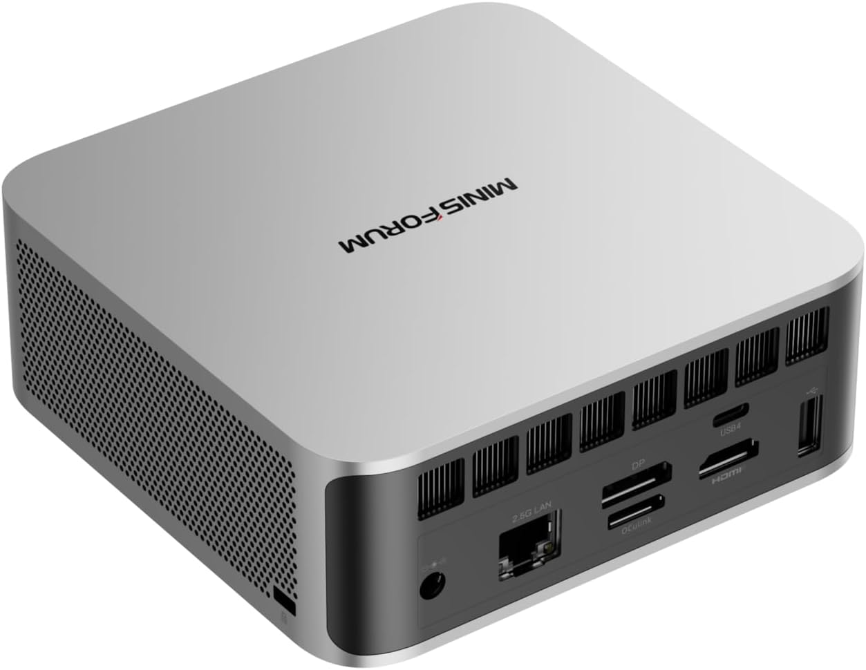 MINISFORUM M1 Pro-125H Mini PC, Intel Core Ultra 5 125H (14C/18T, Up to 4.5GHz), 32GB DDR5 RAM,1TB M.2 PCIe4.0 SSD, USB4/RAID/OCuLink/Wi-Fi 7/BT 5.4, 4K Quad Display