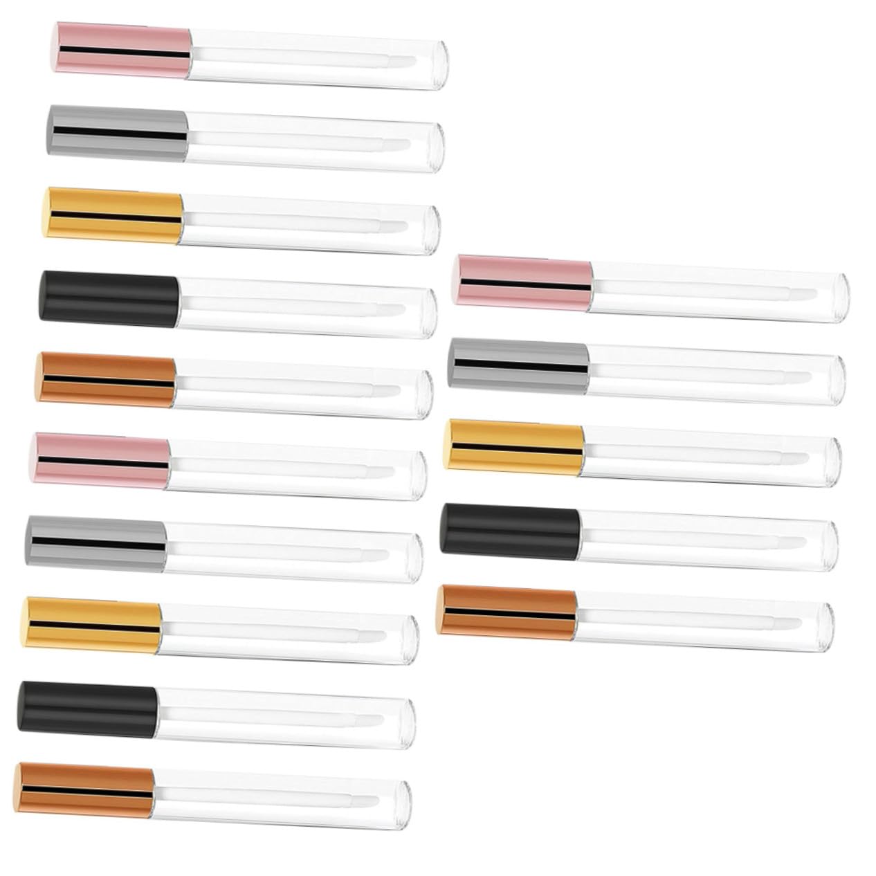 10ml Abs Selbstgemacht Lipgloss Tuben Leichte Lippenfarbfläschchen | 30 Stück Pack, Tragbar und Einfach zu Verwenden, für Reisen und Selbstgemacht, für Mädchen