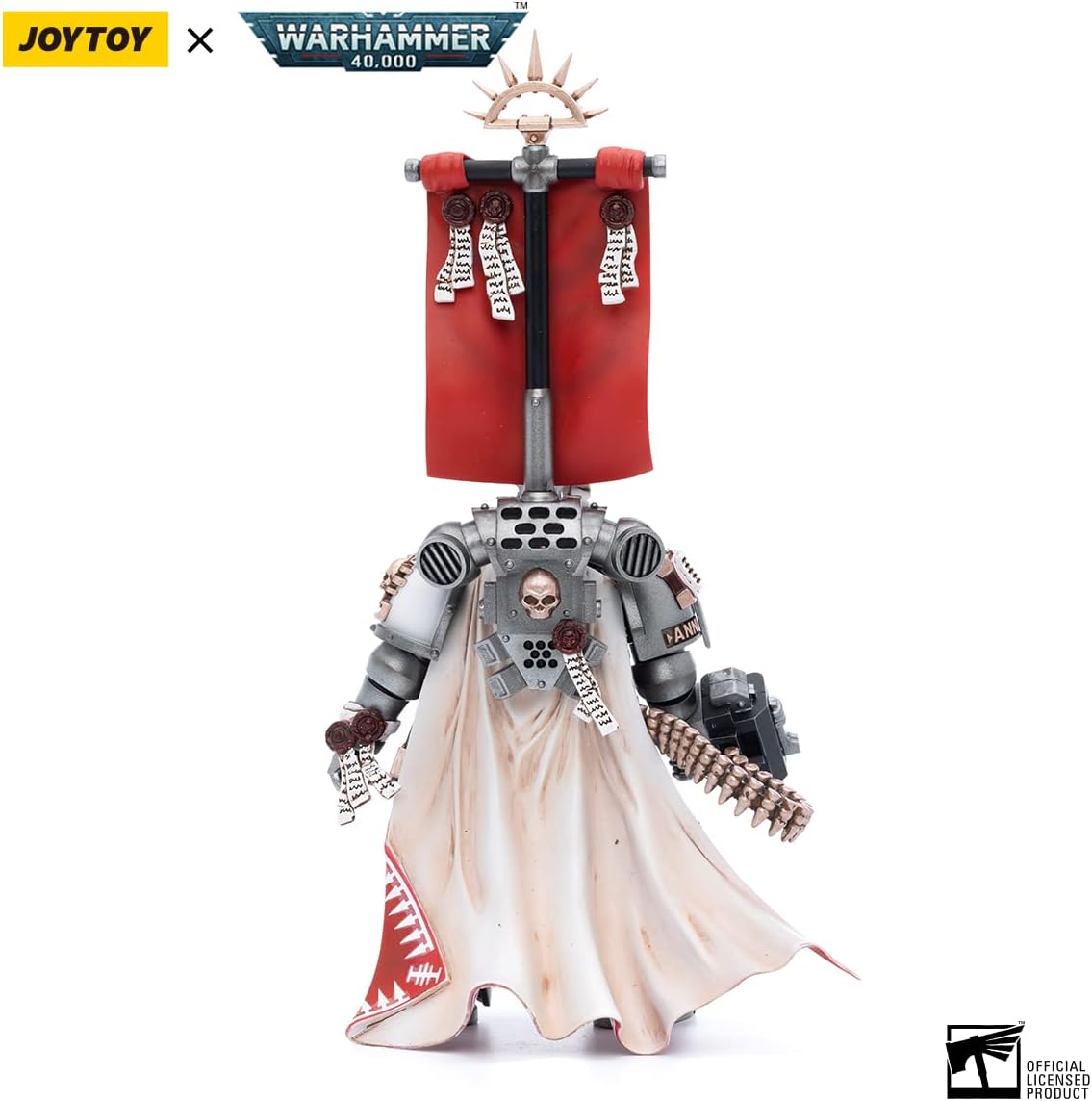 LEBOO JOYTOY Warhammer 40K 1/18 Action Figure Grey Knights Castellan Crowe Warrior Joy Toy Models