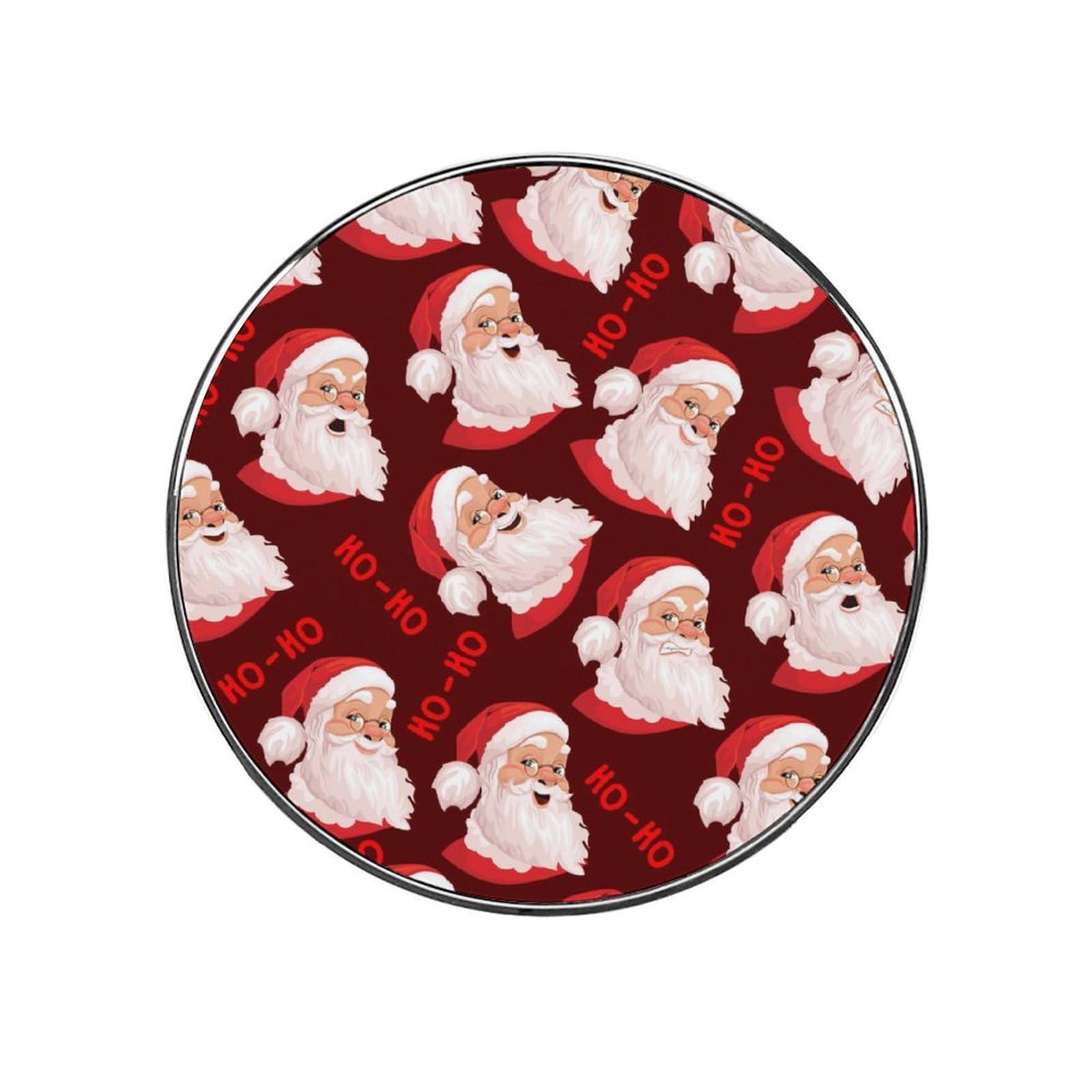 Funny Santa Claus Alloy Fridge Magnet For Office Cabinet Refrigerator Whiteboard Photo
